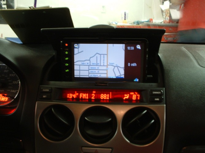 Image for 06 Mazda6 Nav flipup